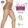 Hanes Silk Reflections Plus Size Women'S Silky Sheer Tights Control Top, Enhanced Toe, Wicking Cool Comfort 20 Denier