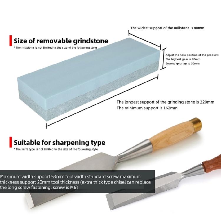 53mm Size Chisels and Planer Honing Guide Tool Chisels Sharpening Holders