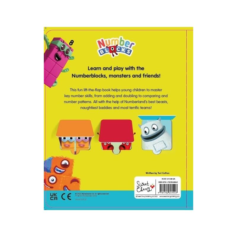 Numberblocks Monster Mathe: Ein Aufklappbuch