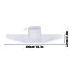 Portable AC Window Seal Kit AC Window Vent Sealing Kit Weatherproof Energy-Efficient Air Exchange Guard For Dorm RV Temperature
