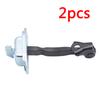 2PCS Door Stay Check Strap Stopper Front Fit For Toyota Matrix Corolla 1.8 68620-02061