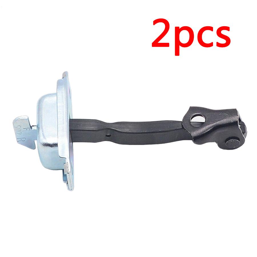 2PCS Door Stay Check Strap Stopper Front Fit For Toyota Matrix Corolla 1.8 68620-02061