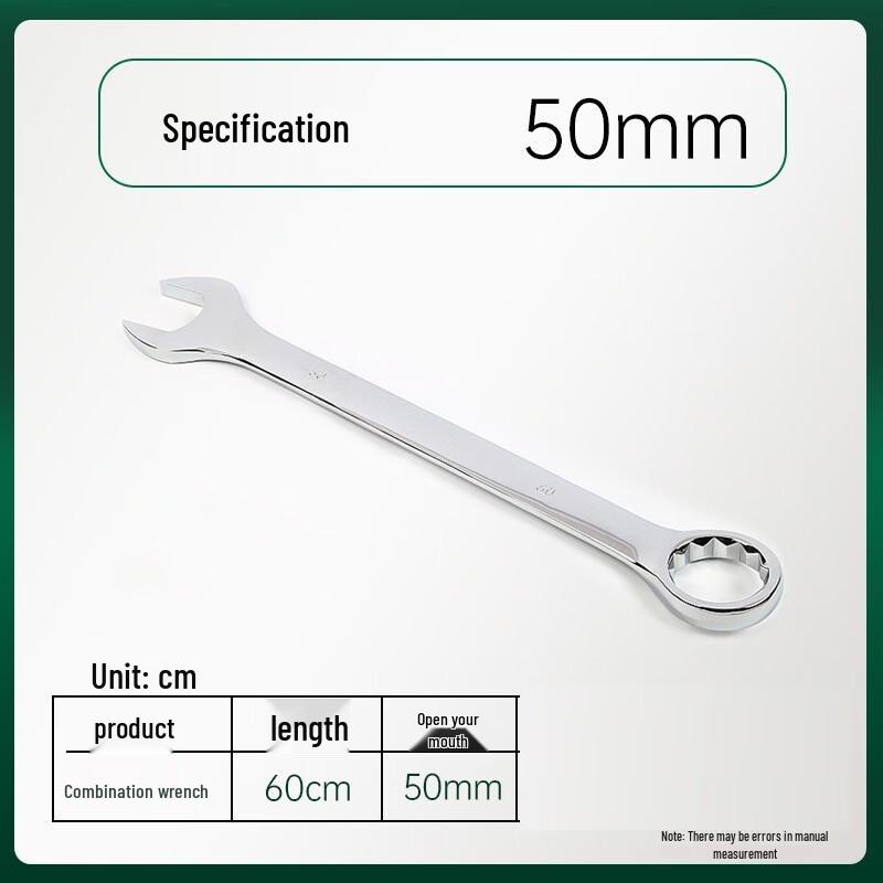 SMVP Mirror Finish Combination Wrench CN plug (adapter included)