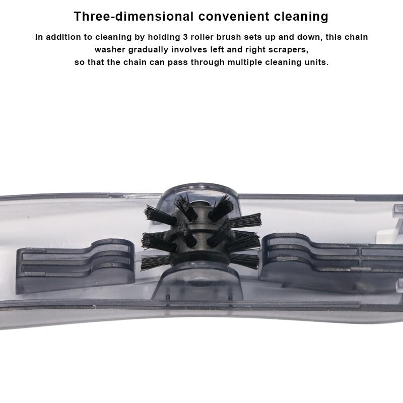 Bicycle Chain Cleaner Portable Mountain Road Bike Chain Scrubber Wash Tool Multifunctional Outdoor Cycling Cleaning Accessories