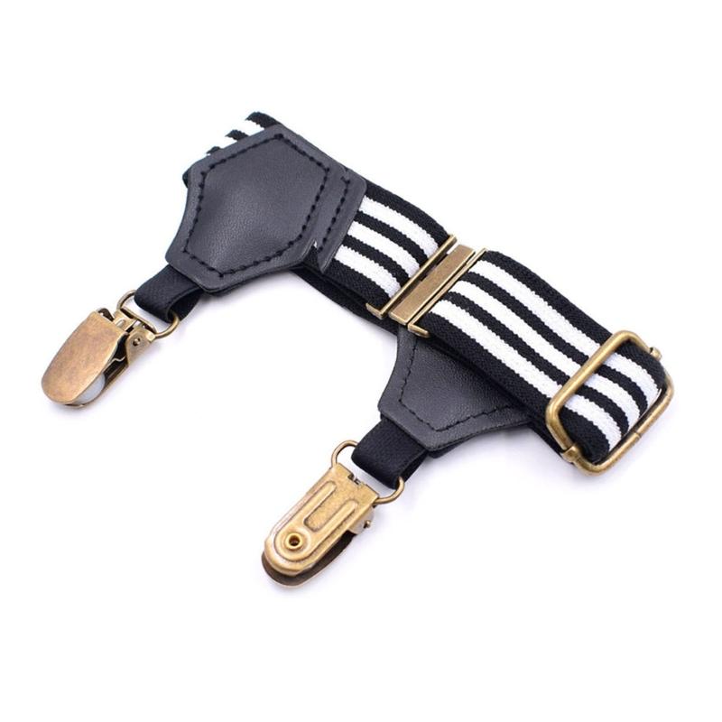Mannen Vrouwen Sok Kousbanden Bandjes voor Werk, Feestelijke, Casual Shirt Jurk Houder Nabij Kousband Clip Accessoires