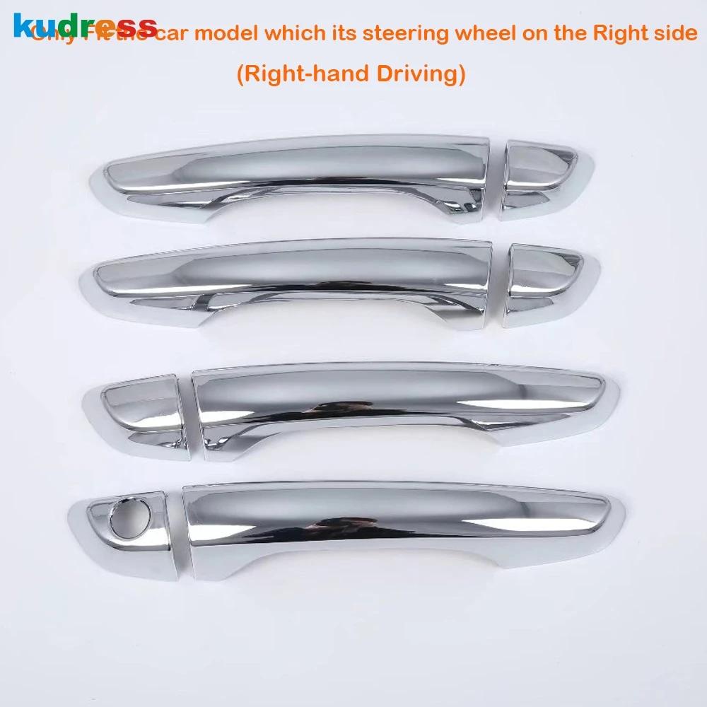 

For Hyundai Verna Solaris Accent 2018 5th GE Chrome Car Side Door Handle Cover Trim Exterior Accessories Right Hand Drive