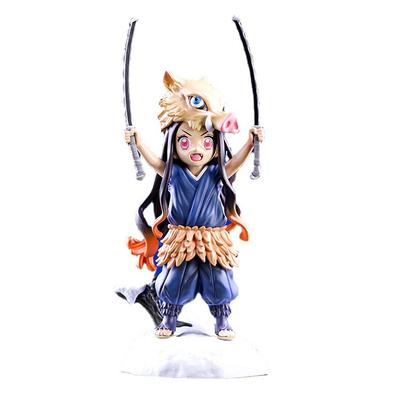 Anime Figure Kimetsu No Yaiba Kamado Nezuko Figurine Manga PVC Model Cartoon Doll Children Kids