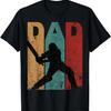 Vintage Cricket Papa Vatertag Geschenkideen Cricket Spieler T-Shirt