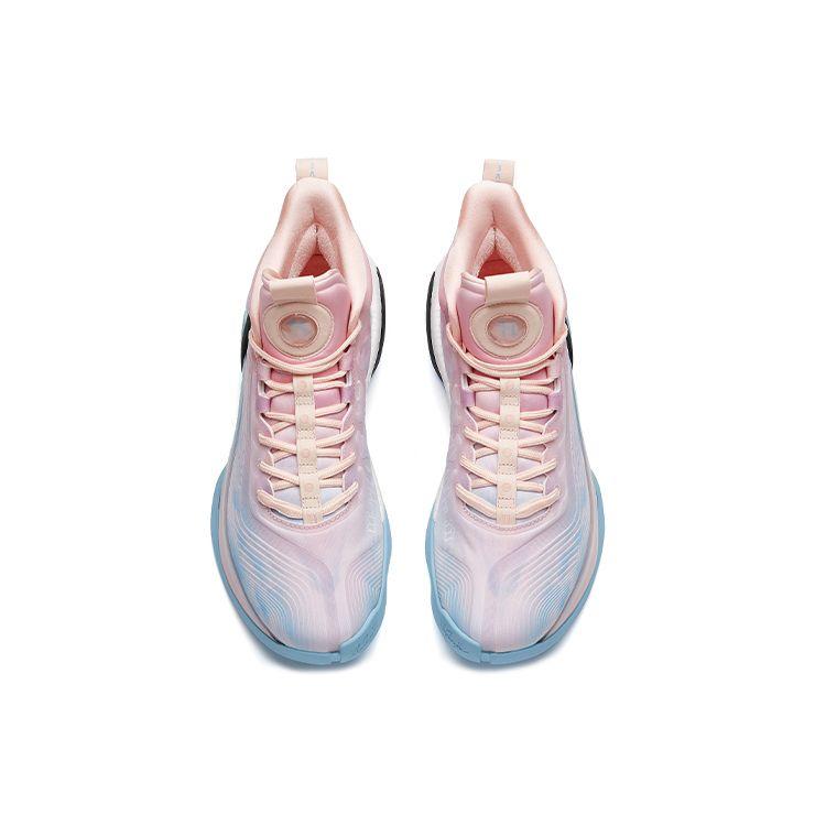 Anta KT7 Los Angeles Sunset Herresneakers Rosa Svart Blå 112141101-4
