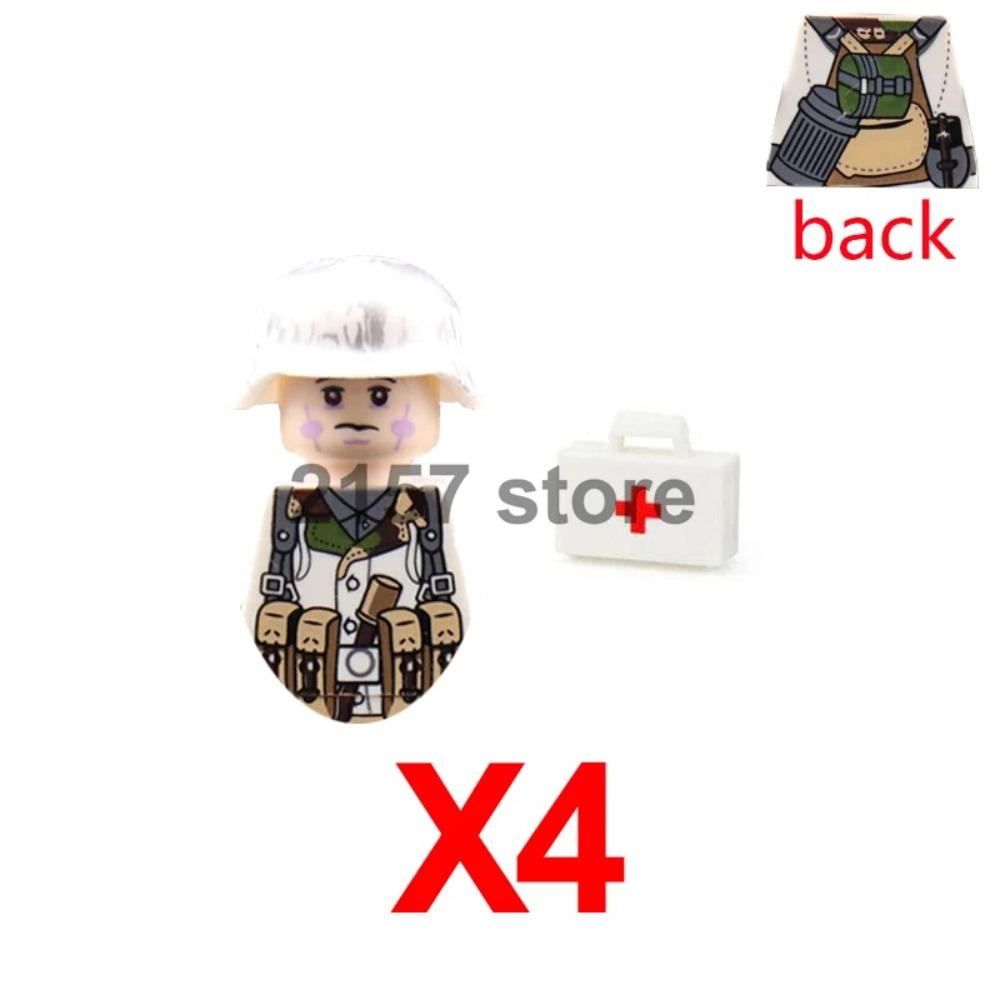 Military Soldier Figure Building Block Weapons Ranger Camouflage Vietnam War US Special Forces KSK Medical Bandit Thief Toy Gift