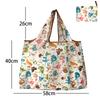 Reusable Grocery Bags Large Washable Shopping Bags Portable Foldable Environmental Friendly Heavy-Duty Handbags