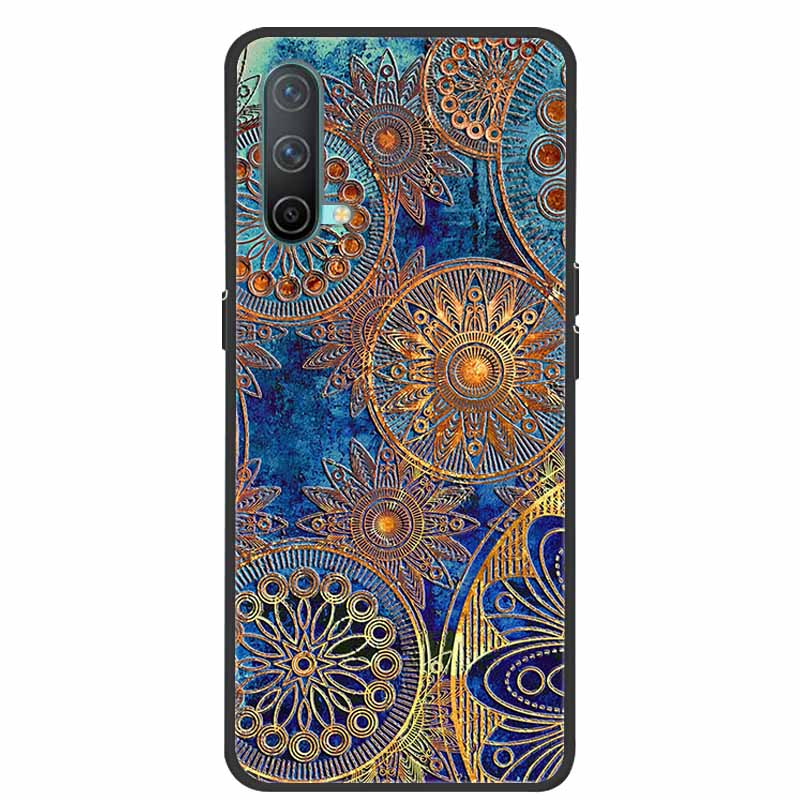 3D Phone Case For OnePlus Nord CE5 CE CE2 CE3 CE4 Relief Emboss Flower Cover for OnePlus Nord CE 2 3 4 5 Silicone Soft Protector