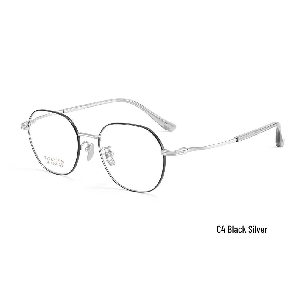 Forest-inspired Oxygen-rich Elegant Pure Titanium Glasses with Gentle, Non-pinching High-elastic Titanium Legs