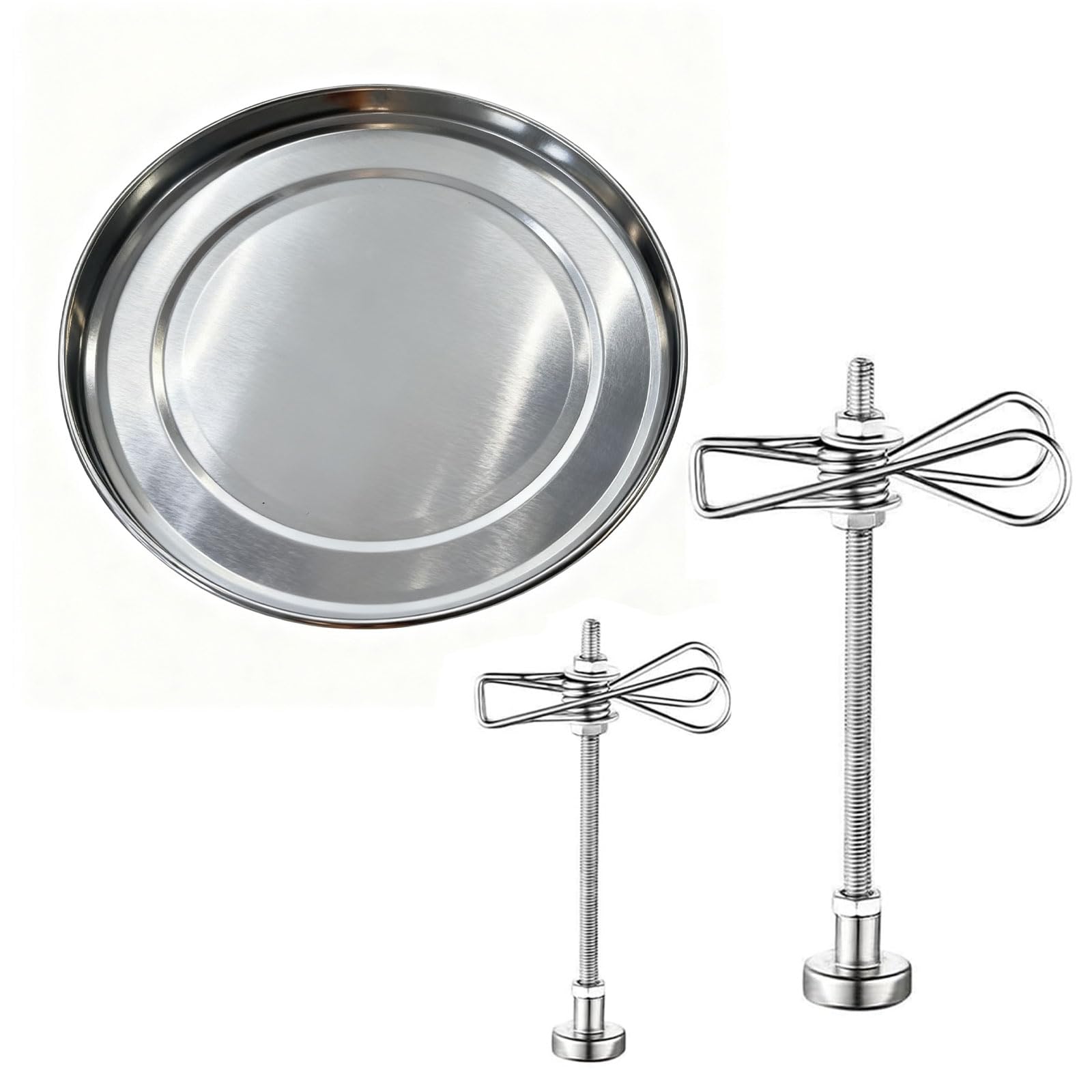 TVETE Mosquito Coil Holder, Magnetic Mosquito Coil Clip Stand [Set