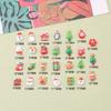 Hot Sale Mini Christmas Design Resin Nail Art Ornaments 5000pcs/Bag for Souvenirs Inspired by Fairy Style Artificial Style