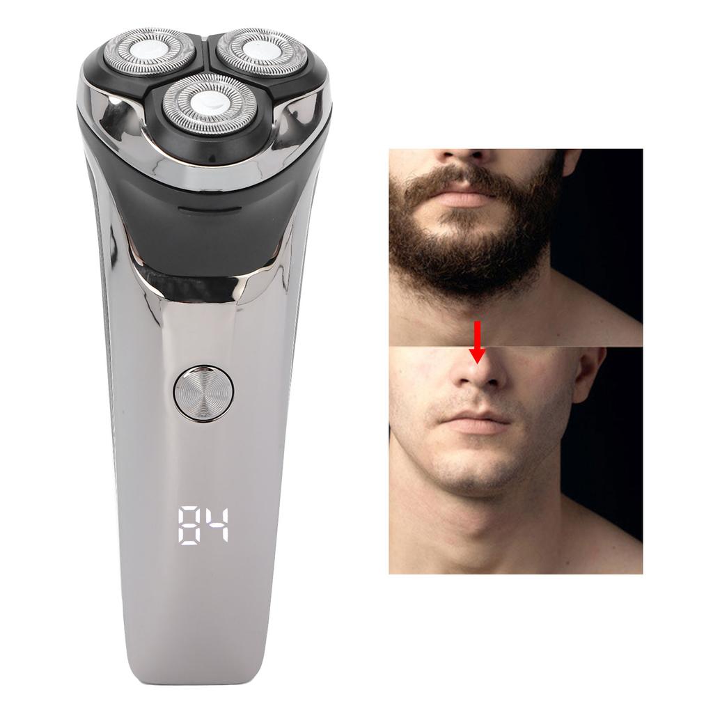 Elektrorasierer USB wiederaufladbar wasserdicht schwimmender Cutter Bartrasierer Trimmer 5W