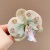 Butterfly Orchid Seaside Vacation Headwear Crystal Bohemia Barrettes  Photograph