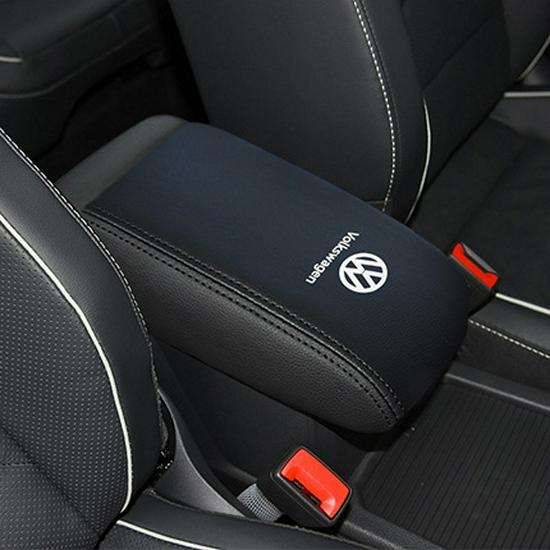 

Tiguan L/X Armrest Console Leather Cover (17-22) - Protective Storage Lid