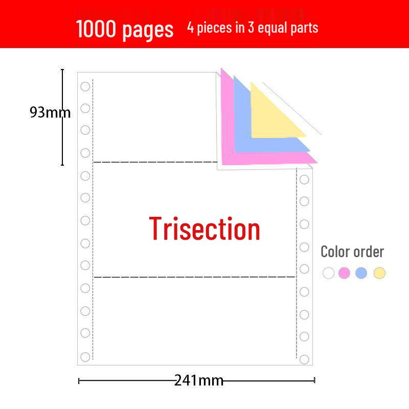 Multi-part Computer Print Paper: One, Two, Three, Four, Five-Part; Includes Delivery Note and Receipt Forms