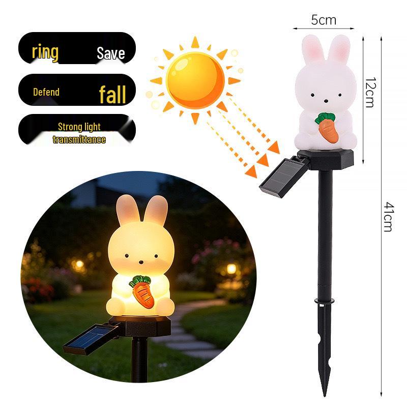 Halloween Solar Waterproof Lawn Lamp – Ghost Festival Garden Decoration