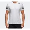 adidas T Shirts Men's White Crew Neck Moderate Straight Fit BK6126