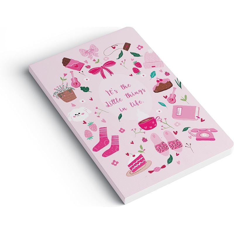 

Factor Notes A5 Notebook: Ruled | 90 Gsm | 160 Pages(Its The Little Things In Life)