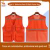 Custom Logo Emergency Management Safety Vest - Multi-Pocket Workwear for Photojournalists