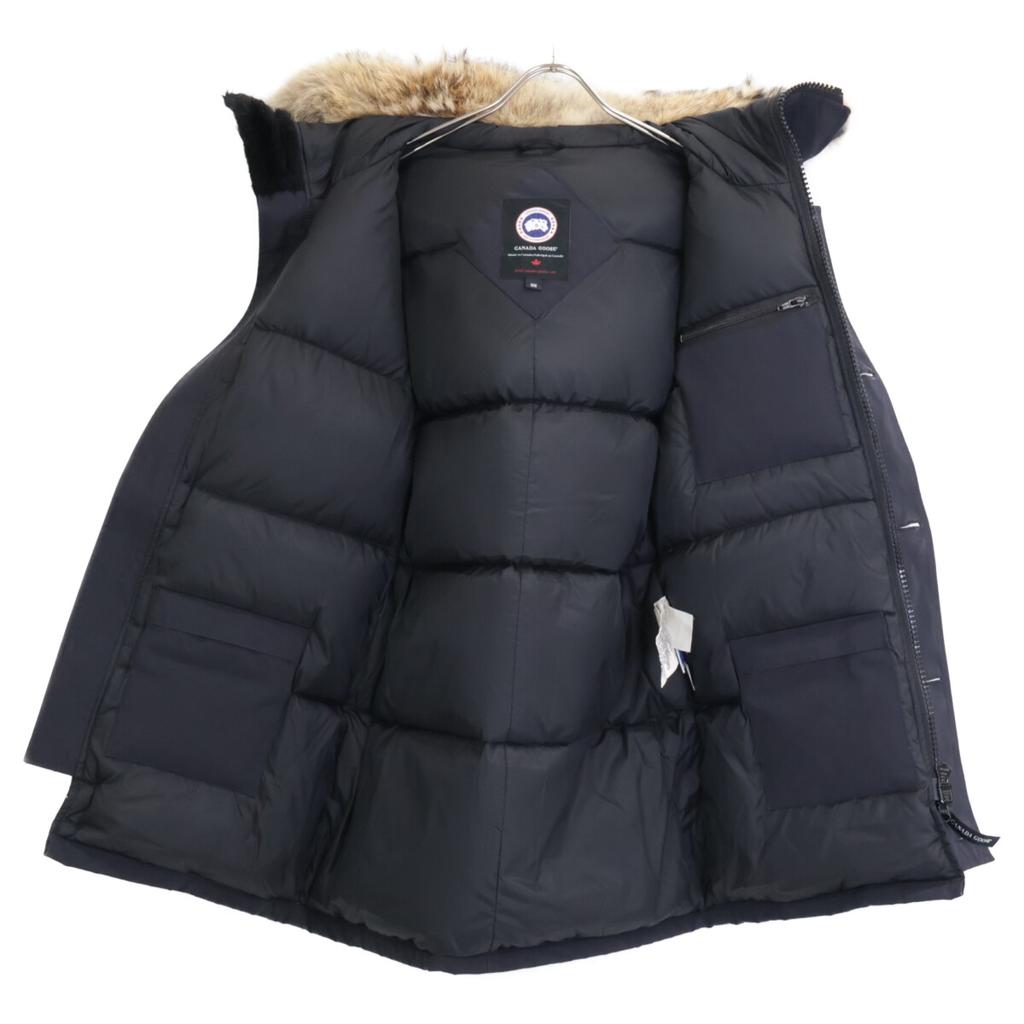 CANADA GOOSE 3438JM Navy Jasper Coyote Fur Down Jacket Jacket M NavyUsed