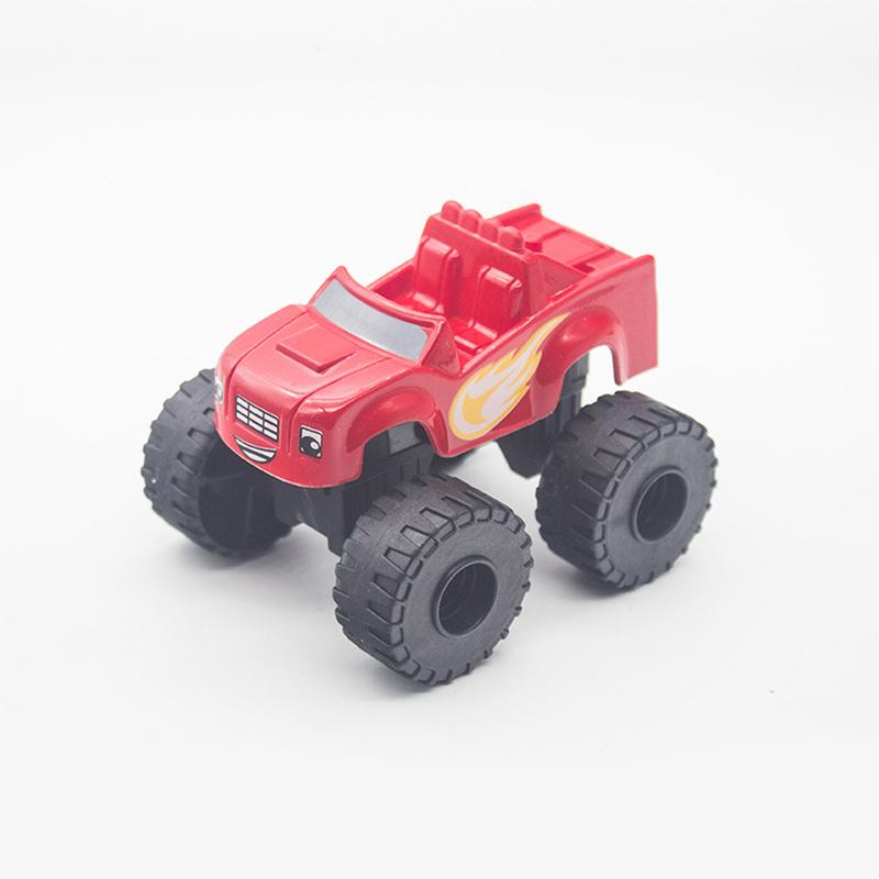 6Pcs Racing Car Blaze And The Monster Machines Miracle Crusher Truck Toys Vehicle Car Transformation Toys Best Gifts For Kids