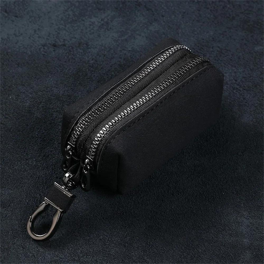 Coin Purse Large-Capacity Key Case Key Pouch Portable Keychain Wallet For Casual Outings Business Professionals Travel-Friendly