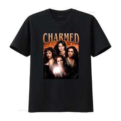Tričko ze seriálu Vintage Charmed Perfektní pro každodenní nošení Dostupné ve všech velikostech S 4XL vintage Prané Unisex Mírně pánské