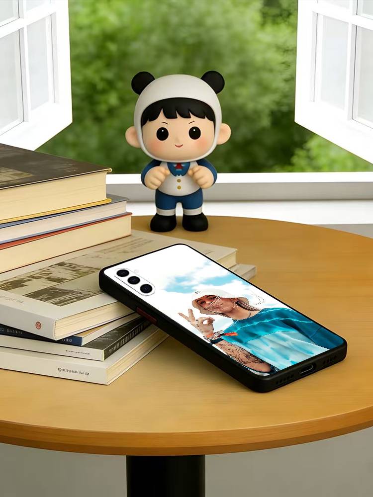 Singer Y-Young Mikos Phone Case For Samsung Galaxy A73,A72,A71,A70,A53,A52,A51,Others Soft Black Cover