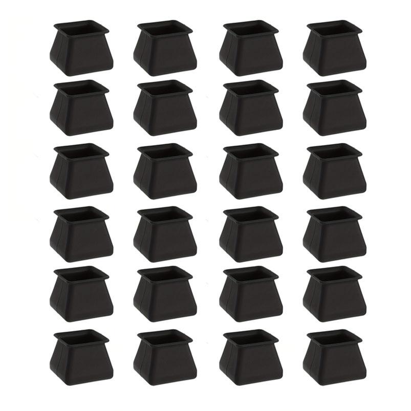 12 Pezzi Proteggi Gambe Sedia in Silicone per Pavimenti, Grandi Pastiglie Antiscivolo per Mobili per Proteggere i Pavimenti da Graffi, Ammaccature e Segni