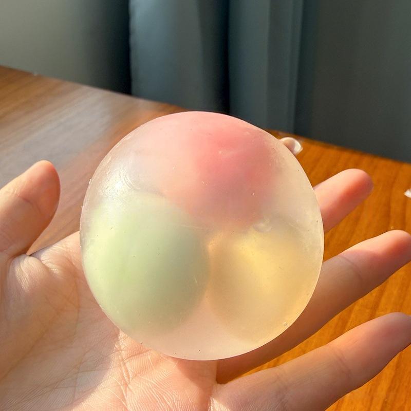 Calming Dumpling Ball Small Venting Toy for Stress Relief Ideal for Home Work or Travel A2