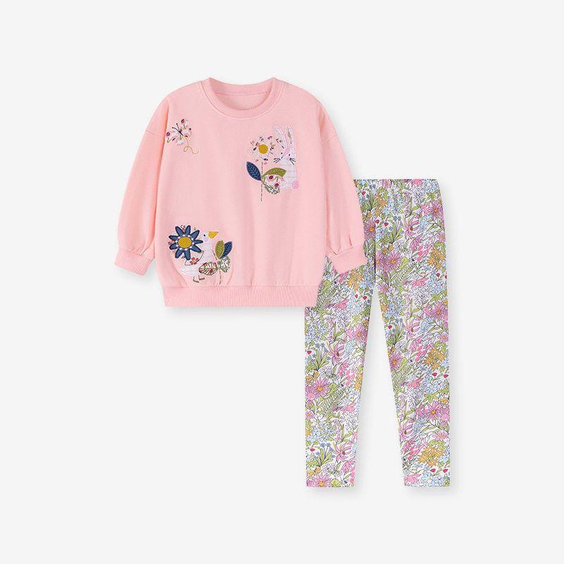 Little Maven Source Factory Children s Clothing Autumn European and American Girls  Suits Baby Children s Suits 2162 6Y (130cm)
