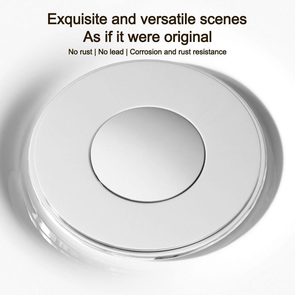 New Stainless Steel Washbasin Leak Proof Plug Odor Proof Durable Floor Drain Filter Pop-Up Bounce Core Universal Accessor
