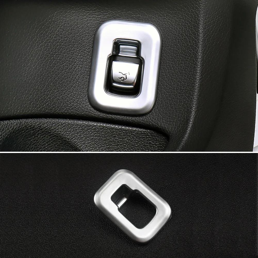 

Для Mercedes Benz C GLC Class W205 S205 X253 салон автомобиля Ремонт задней двери багажника Кнопка переключения панели Рамка Крышка Отделка Наклейка