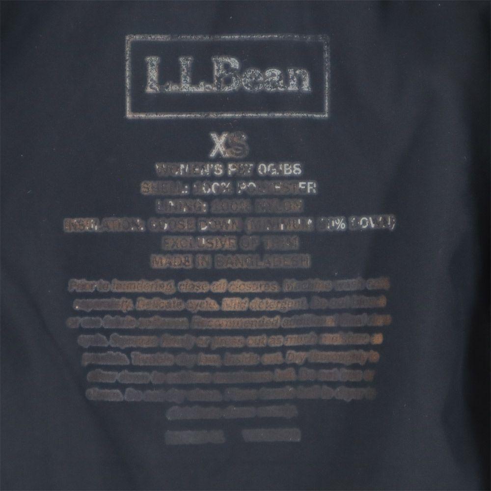 L.L.BEAN Outdoors Down Coat XS Black Women Used