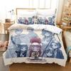 3D Print Anime New Frieren Printed Bed Set Duvet Cover Pillowcase Bedding Set Bed Linen Sheet Quilt Cover Full Queen King Size