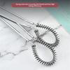 1PC 20cm Stainless Steel Magical Hand Held Spring Whisk Mini Kitchen Eggs Sauces Mixer Kitchen Gadgets Accessories
