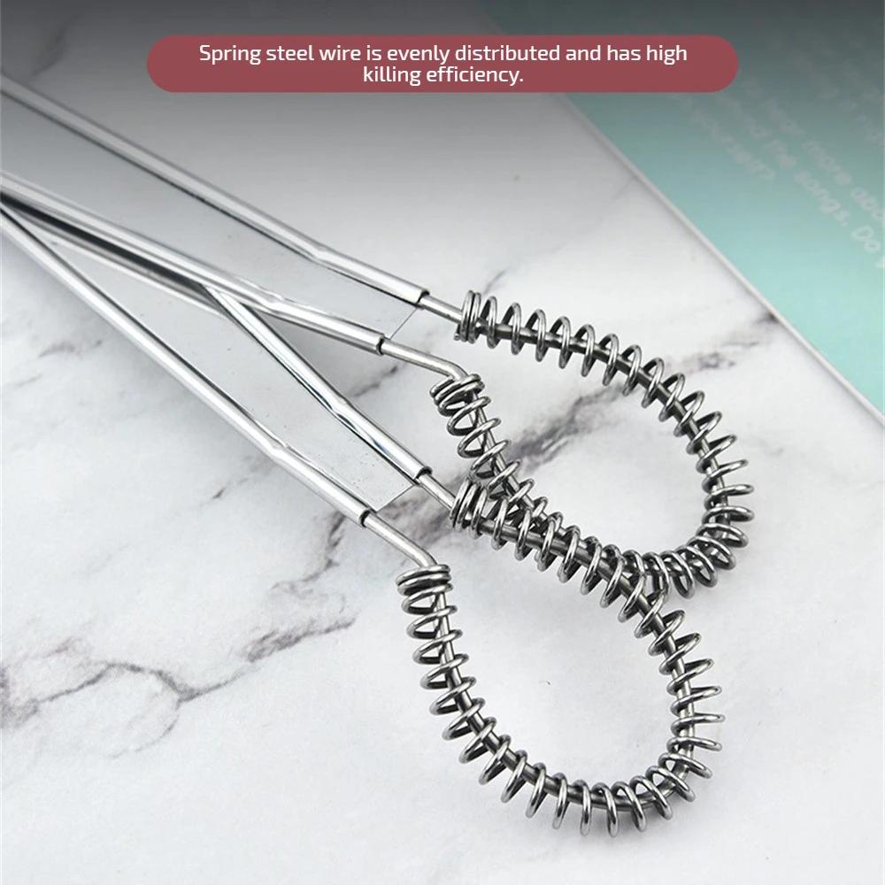 1PC 20cm Stainless Steel Magical Hand Held Spring Whisk Mini Kitchen Eggs Sauces Mixer Kitchen Gadgets Accessories