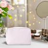 Toiletry Bag Stripe Makeup Bag Travel Cosmetic Bag Aesthetic Storage Bag Lovely Cosmetic Brush Case for Woman Girls