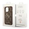 Guess Guhcp14L4Gmgbr Iphone 14 Pro6,1 Brązowy/Brown Hardcase 4G Big Metal Logo