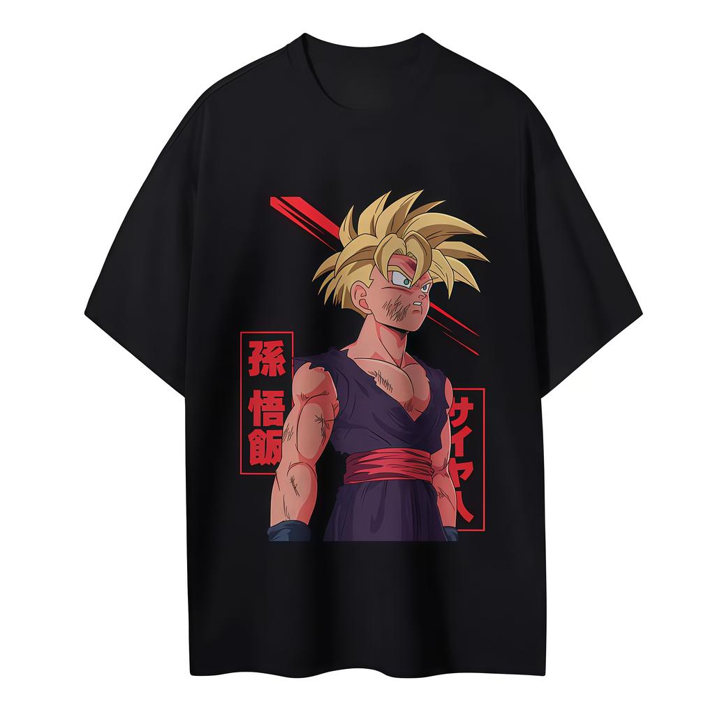 2026 Summer Anime Dragon Ball Family Outfits Goku Print One Piece Tshirts Dad Mom Kids Matching Tops Highquality Trendy Tees
