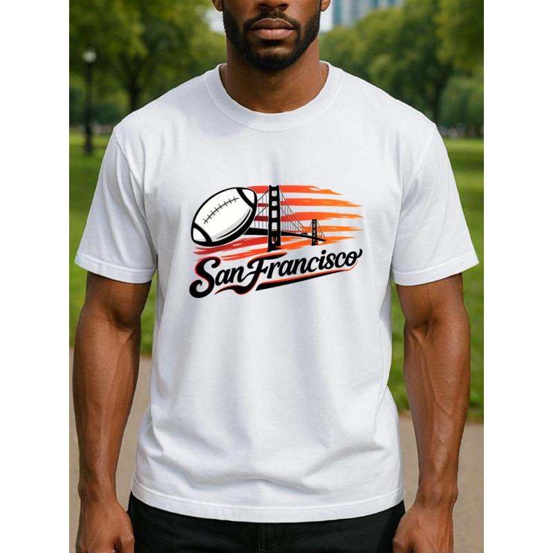 

European sizes Rugby And The Golden Gate Bridge, with Sunset And Passion Embodied. A Collection of 60 Men S Rugby Shirts Featuring Short Sleeves S белый