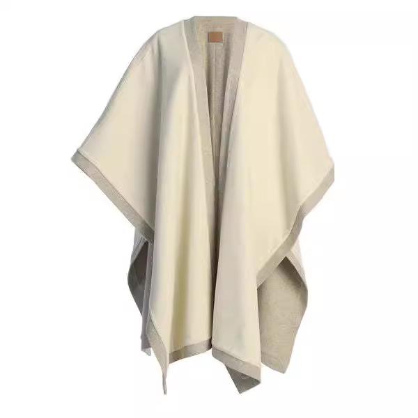 European & American Stylish Double-Sided Wool Cloak for Women