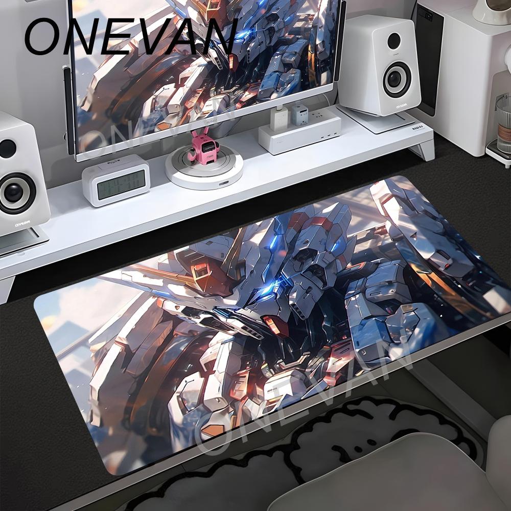 Japanese Anime Cartoon Mouse Pad Gundam Mouse Pad Oversized Computer Keyboard Pad Anime Game Animeanti-skid E-sports Speed Mat