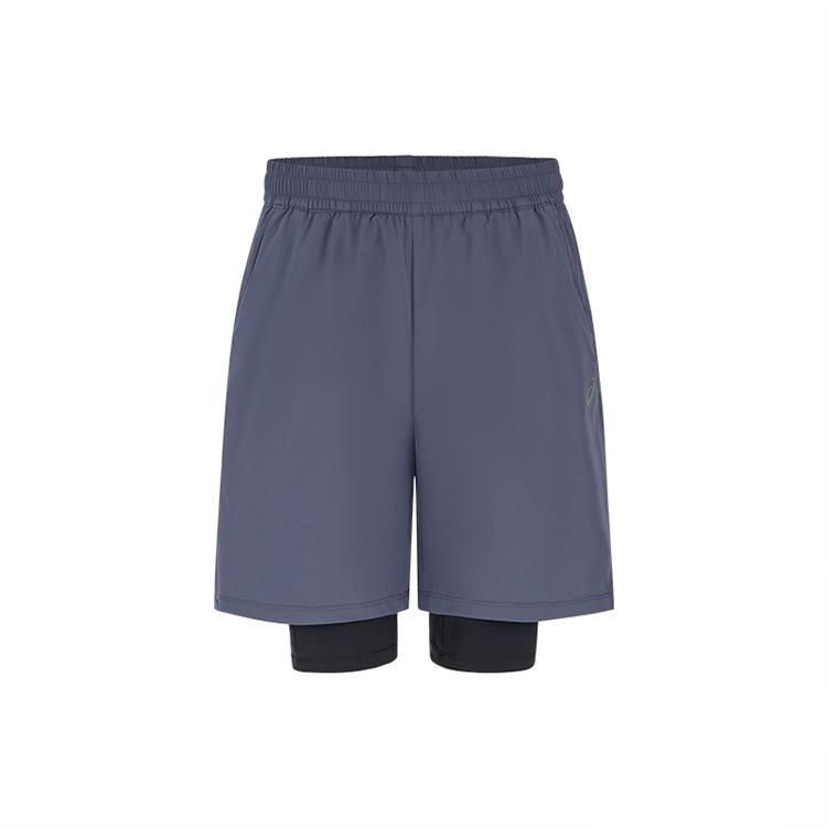Asics Sports Lifestyle Series Quick-Dry Five-Point Sports Shorts Men Shorts Dark-Blue 2031F121-500
