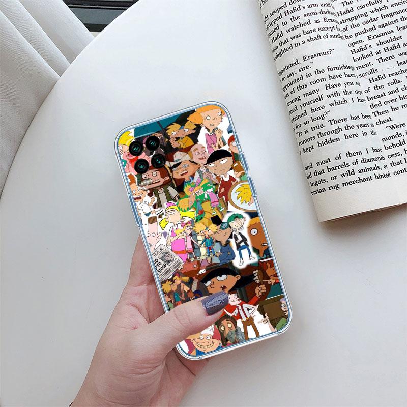S-Special Hey A-Arnold Transparente Handyhülle für Motorola Moto E22I E22S E22 E32 E40 E7 E7I G Plus Power Play Stylus G22 G14