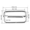 50pcs Silver Tri-Glide Buckle Rectangle Shape Adjustable Strap Buckle  For Fasteners